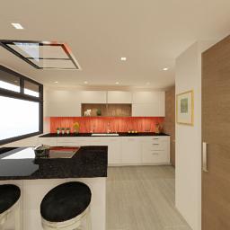 Medium Kitchen design by Breck Dangler.